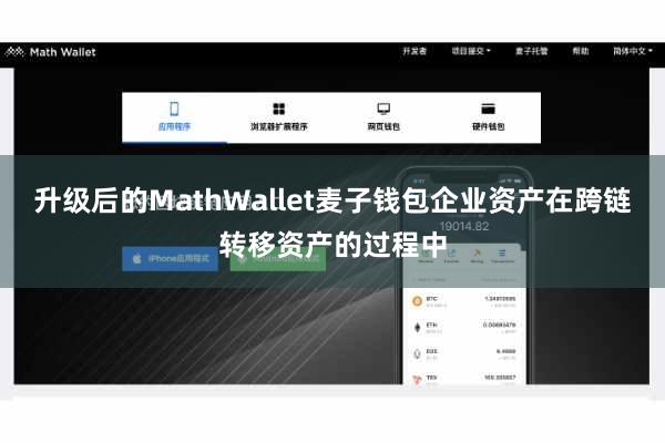 升级后的MathWallet麦子钱包企业资产在跨链转移资产的过程中